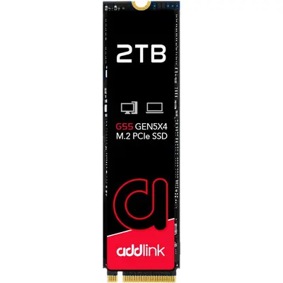 SSD Addlink 2TB G55 M.2 2280 PCIe GEN5X4 NVMe ad2TBG55M2P